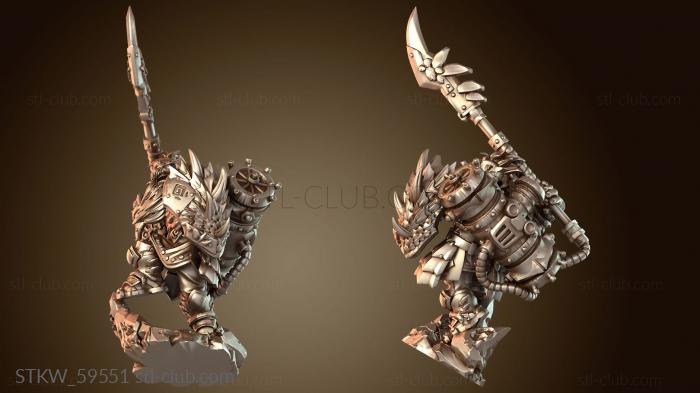 Military Магма Адмирал Копье Щит