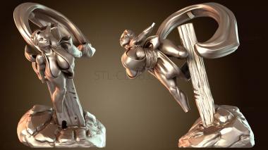 3D модель Mai Shiranui King Fighters (STL)