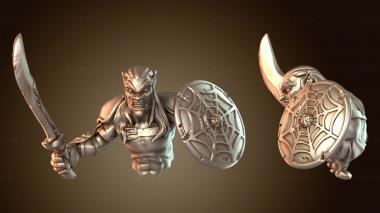 3D модель Мужской храбрый (STL)