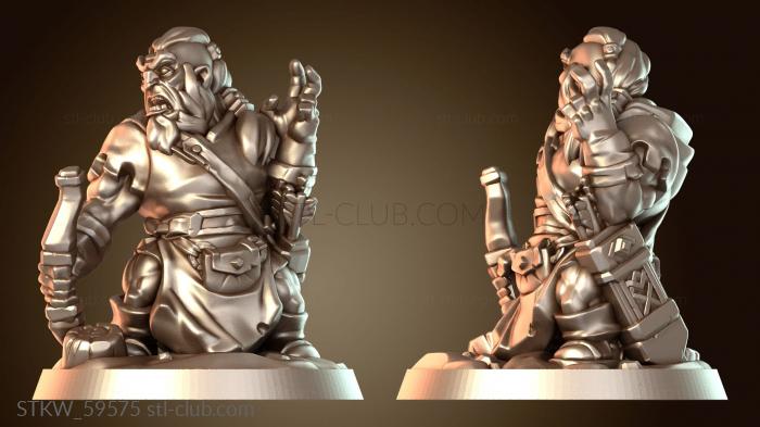 Military Мужчина-лучник