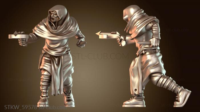 Military Мужчина-убийца скрытный