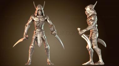 3D модель Атака самцов (STL)