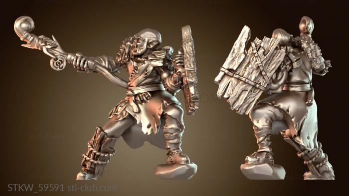 Military Мужчина-друид орк