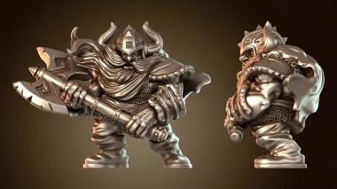 3D модель Эльф-мужчина благородный (STL)