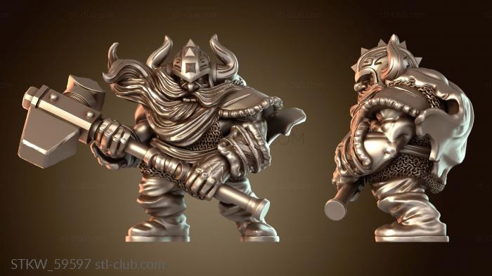 Military Мужчина-эльф грациозный