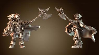 3D модель Мужская алебарда (STL)