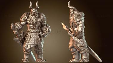 3D модель Мужской шлем доблестный (STL)