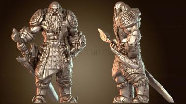 3D модель Мужской шлем бдительный (STL)