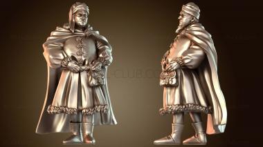 3D модель Дворянин-мужчина (STL)