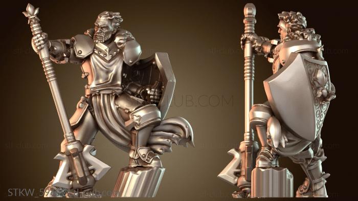 Паладин-мужчина с булавой