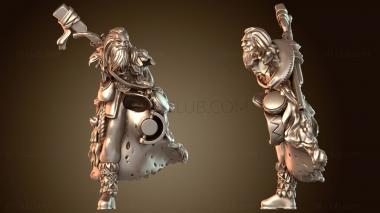 3D модель Мужчина-охотник (STL)