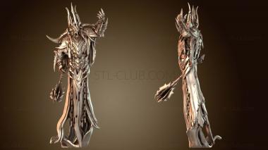 3D модель Злобный призрак древний (STL)