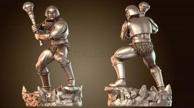 3D модель Человек смелый (STL)