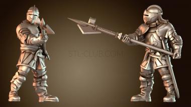 3D модель Человек бдительный (STL)