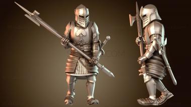 3D модель Мужчина вооружает Альфу (STL)
