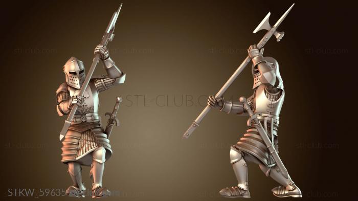 Мужчина вооружает Браво