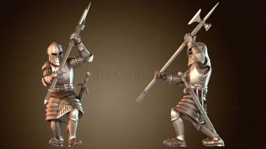 3D модель Мужчина вооружает Браво (STL)