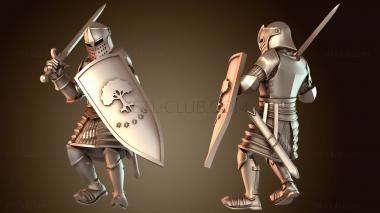 3D модель Человек вооружает Дельту (STL)