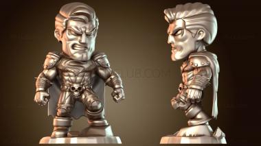 3D модель Человек дэт-метал (STL)