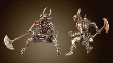 3D модель Фантом всадника-защитника плоти Пожирателей Людей (STL)