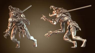 3D модель Man Eaters Manhunter Predator (STL)