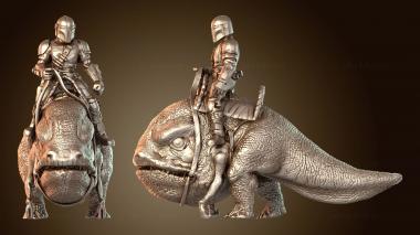 3D модель Мандалорец (STL)