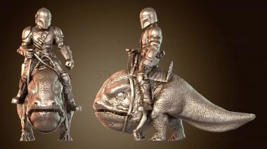 3D модель Мандалорский малый (STL)