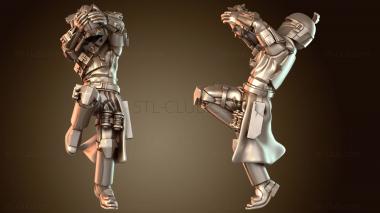 3D модель Мандалорский юстициар (STL)