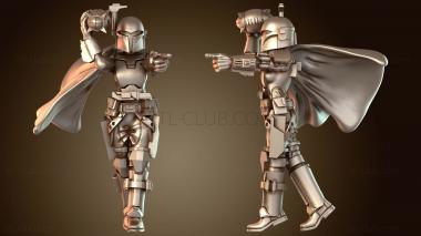 3D модель Мандалорцы хитрые (STL)