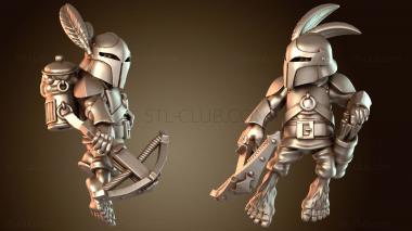 3D модель Мандо с реактором (STL)