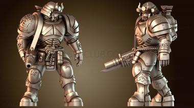 3D модель Мандзу Ама Танегасима Самурай (STL)