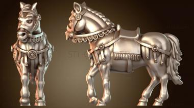 3D модель КОНЬ МАРКА АВРЕЛИЯ (STL)