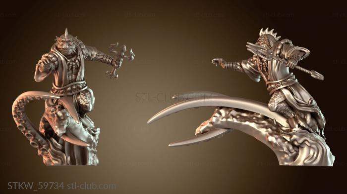 Military Дрожание щупальца самца марида