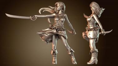 3D модель Марина Одетая (STL)