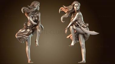 3D модель Марина Одетая Босиком (STL)
