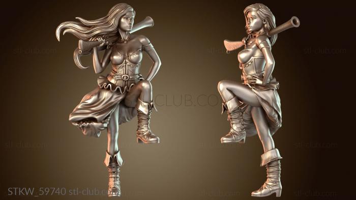 Military Мушкет в доспехах Марины