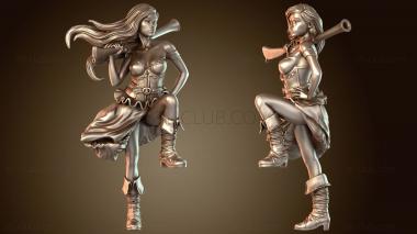 3D модель Мушкет в доспехах Марины (STL)