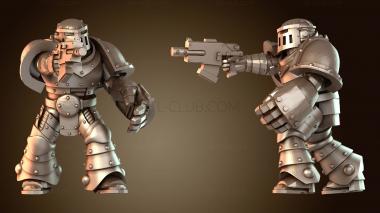 3D модель Морской силовой кулак Благородный (STL)