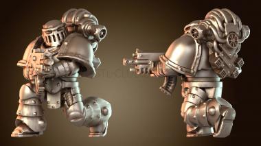 3D модель Ветеран отряда морской пехоты (STL)