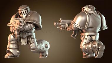 3D модель Тактический отряд морской пехоты (STL)