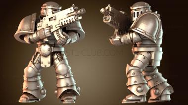 3D модель Отряд морской пехоты закалён (STL)