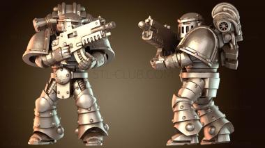 3D модель Отряд морской пехоты джаггернаут (STL)