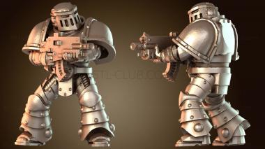 3D модель Морской пехотинец Нобл (STL)