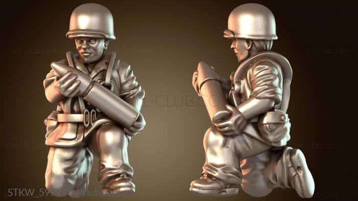 Military Армейский расчет гаубицы морской пехоты Альфа