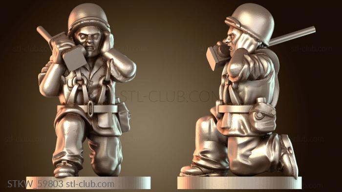 Military Ночная смена расчета гаубицы армии морской пехоты