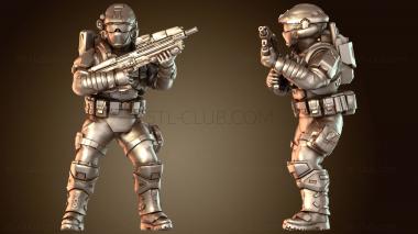 3D модель Морские пехотинцы (STL)