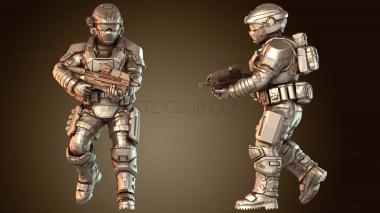 3D модель Морские пехотинцы Морские пехотинцы закаленные (STL)