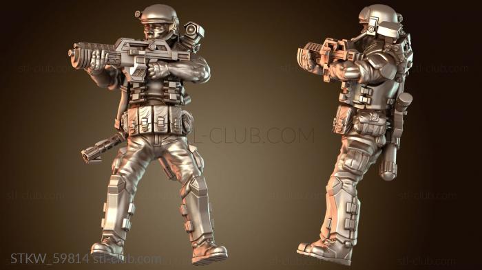 Military Морские пехотинцы Raven Marine