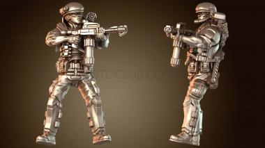 3D модель Отделка Marines Raven Marine (STL)