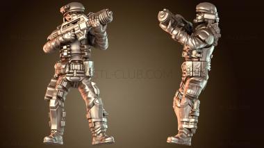 3D модель Легионер морской пехоты Raven Marines (STL)